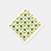 Zitronen und Limes Napkins Serviette (Ecke)