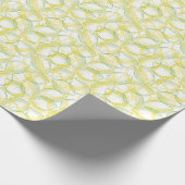 Zitronen und Limes: Neues Muster. Geschenkpapier (Ecke)
