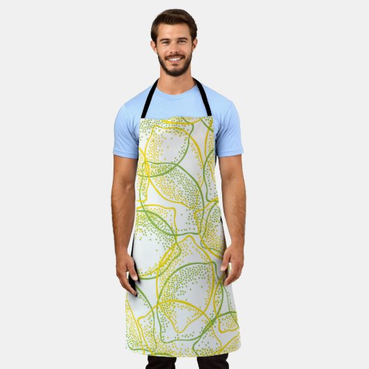 Zitronen und Limes: Neues Muster. Schürze (Getragen)