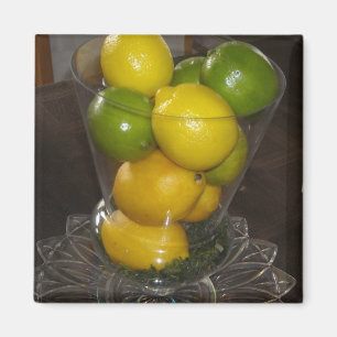 Zitronen und Limetten Magnet