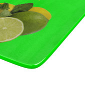 Zitronen und Limetten Schneidebrett (Ecke)