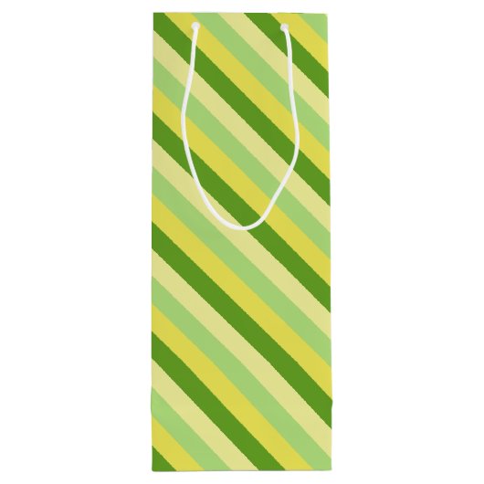 Zitronen und Limon Geschenktüte Für Weinflaschen (Rückseite)