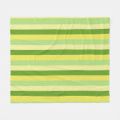 Zitronen und Limone Fleece Blanket (Vorderseite (Horizontal))