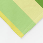 Zitronen und Limone Fleece Blanket (Ecke)