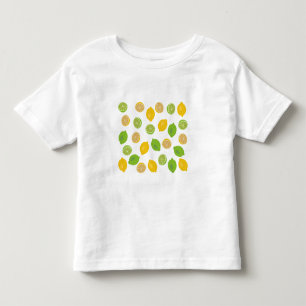Zitronen und Limones Muster Kleinkind T-shirt