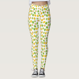 Zitronen und Limones Muster Leggings
