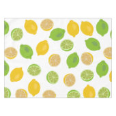 Zitronen und Limones Muster Tischdecke (Vorderseite (Horizontal))