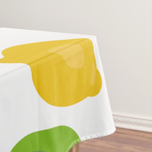 Zitronen und Limones Muster Tischdecke (Beispiel)