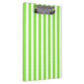 Zitronen- und Weißkerzenstreifen Klemmbrett (Rechts)