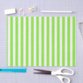 Zitronen- und Weißkerzenstreifen Seidenpapier (Handwerk)