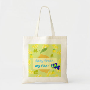Zitronen-Vibes-Tasche Tragetasche
