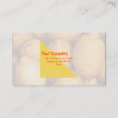 Zitronen Visitenkarte (Rückseite)