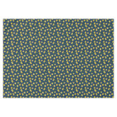 Zitronen von Sorrento Blau und Gelb Zitrus Tischdecke (Vorderseite (Horizontal))
