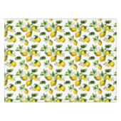Zitronen, Zitrusfrüchte, mediterrane Kunst Tischdecke (Vorderseite (Horizontal))