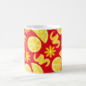 Zitronen ZitrusLimonade Koch niedlich gelb Kaffeetasse (Mittel)