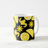 Zitronen ZitrusLimonade Koch niedlich Kaffeetasse (VorderseiteRechts)
