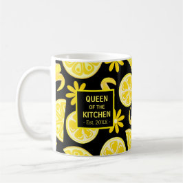 Zitronen ZitrusLimonade Koch niedlich Kaffeetasse