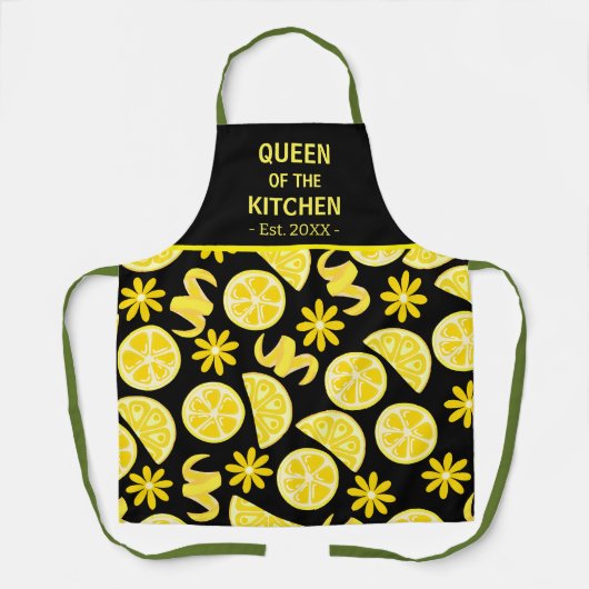 Zitronen ZitrusLimonade Koch niedlich Schürze (Vorderseite)