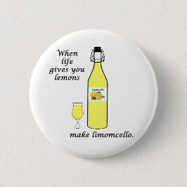 Zitronen zu Limoncello Button