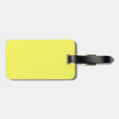 Zitronen zu Limoncello Gepäckanhänger (Rückseite horizontal)