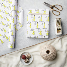 Zitronen zu Limoncello Geschenkpapier