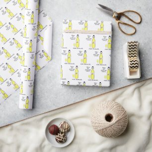 Zitronen zu Limoncello Geschenkpapier