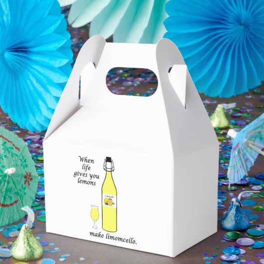 Zitronen zu Limoncello Geschenkschachtel (Party)