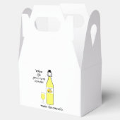 Zitronen zu Limoncello Geschenkschachtel (Geöffnet)