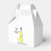 Zitronen zu Limoncello Geschenkschachtel (Vorderseite)