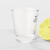 Zitronen zu Limoncello Schnapsglas (Links)