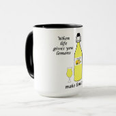 Zitronen zu Limoncello Tasse (Vorderseite Links)