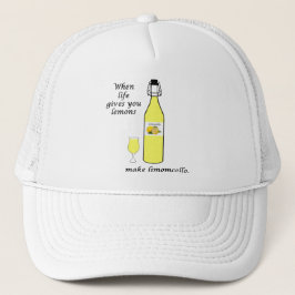 Zitronen zu Limoncello Truckerkappe
