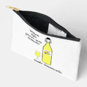 Zitronen zu Limoncello Zubehörtasche (Offen)