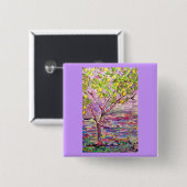 Zitronenbaum Button (Vorne & Hinten)