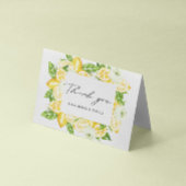 Zitronenbaum danke Karte