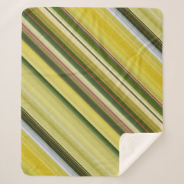 Zitronenbaum Gelb und Grüner Streifen Sherpadecke