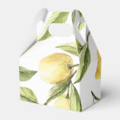 Zitronenbaum Geschenkschachtel (Vorderseite)