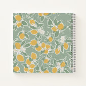 Zitronenbaum - Grasskizze Notizblock (Rückseite)