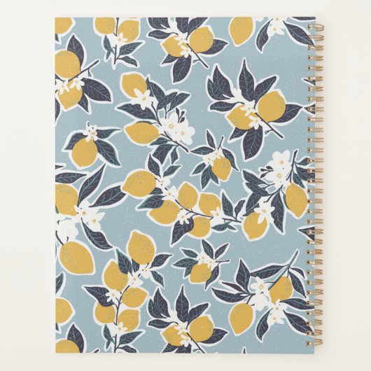 Zitronenbaum - Meer Planer (Rückseite)