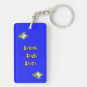 Zitronenbaum Schlüsselanhänger (Rückseite)