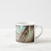 Zitronenbaum und alte Gebäude Espressotasse (Rechts)