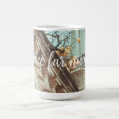 Zitronenbaum und alte Gebäude Kaffeetasse (Mittel)