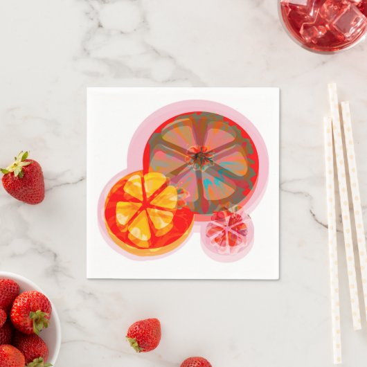 Zitronenbäume Serviette (Beispiel)