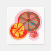 Zitronenbäume Serviette (Vorderseite)