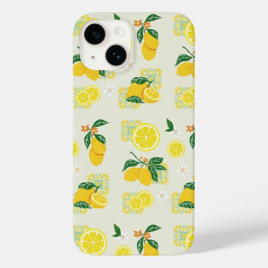 Zitronenblüten Case-Mate iPhone Hülle (Rückseite)
