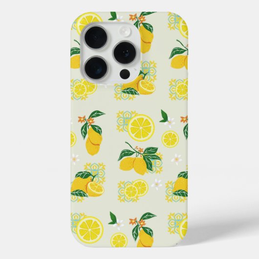 Zitronenblüten Case-Mate iPhone Hülle (Rückseite)