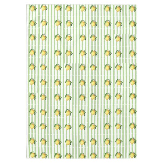 Zitronendesign Tischdecke (Vorderseite)