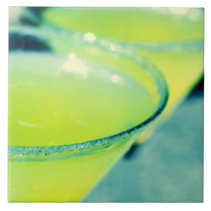 Zitronendrops-Cocktail Fliese