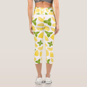 ZITRONENEFFEKT CAPRI LEGGINGS (Rückseite)