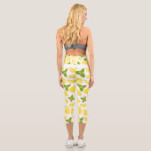 ZITRONENEFFEKT CAPRI LEGGINGS (Rückseite)